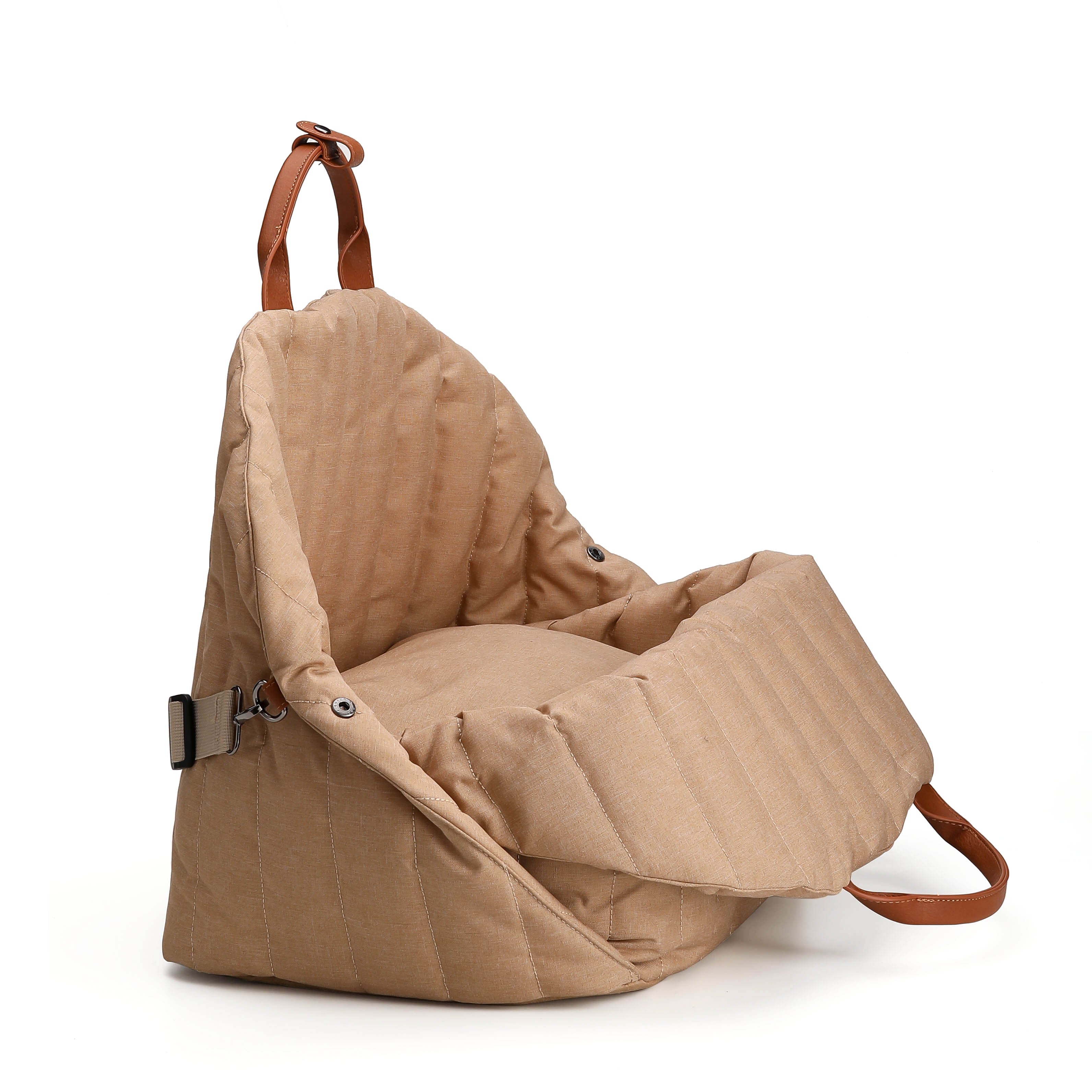 The Copilot™ smart pet car seat and carrier striped