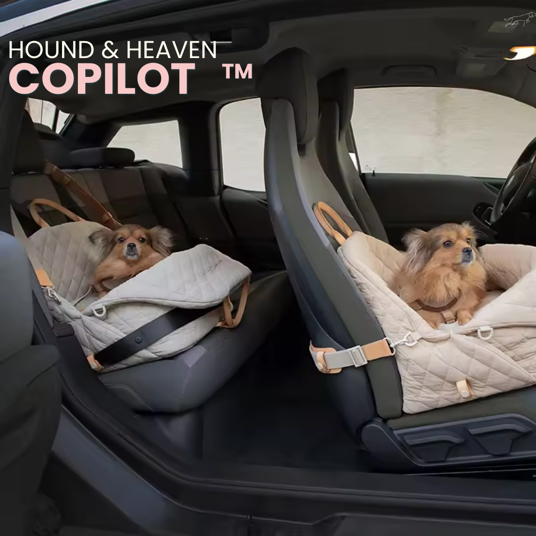 The Copilot™ smart pet car seat and carrier