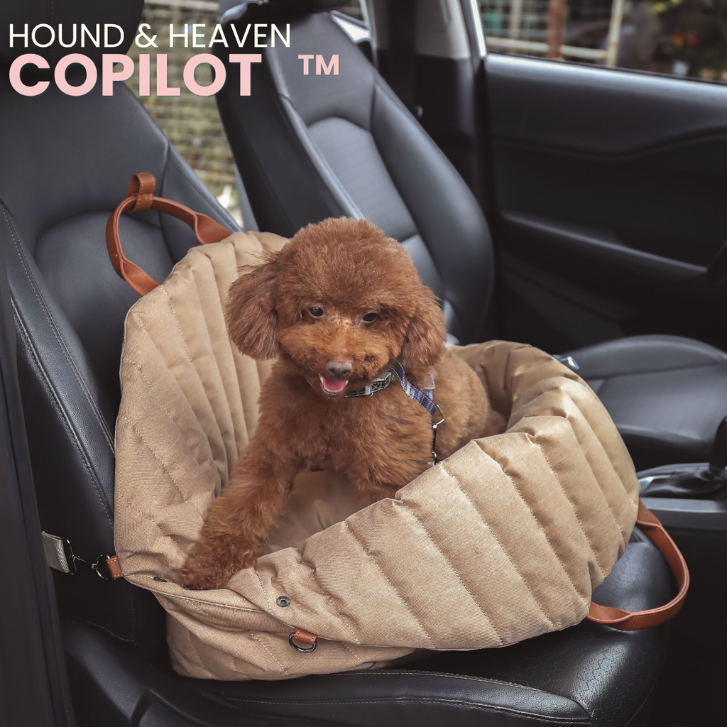 The Copilot™ smart pet car seat and carrier striped