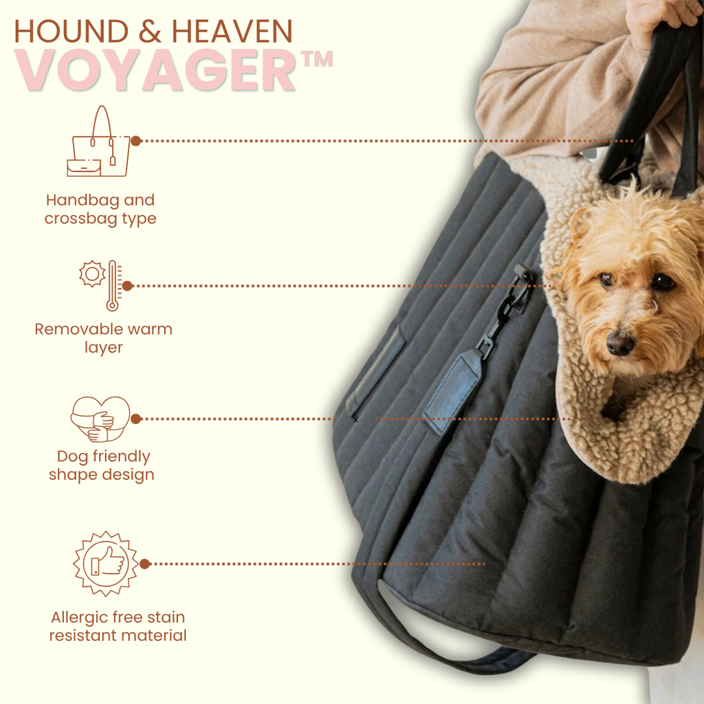 The Voyager™ smart pet carrier